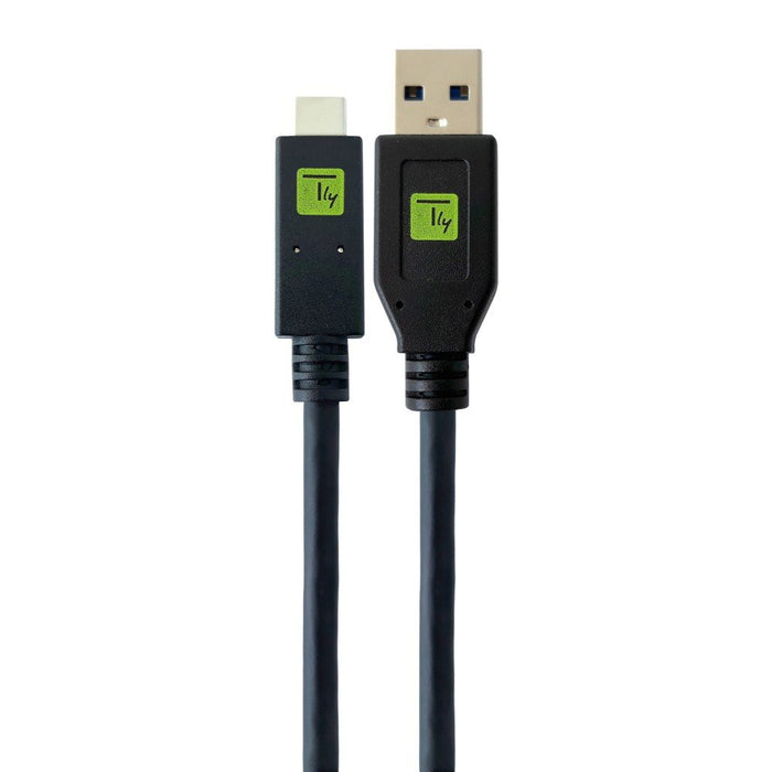 EAN 8051128109436 - Techly ICOC MUSB31-CMAM20T cable USB USB 3.2 Gen 1 (3.1 Gen 1) 2 m USB A USB C Negro imagen 1