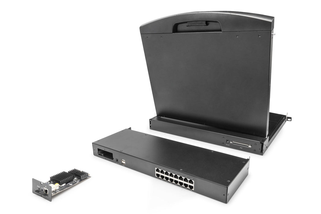 EAN 4016032447641 - Digitus DS-72217 interruptor KVM Montaje en rack Negro imagen 4