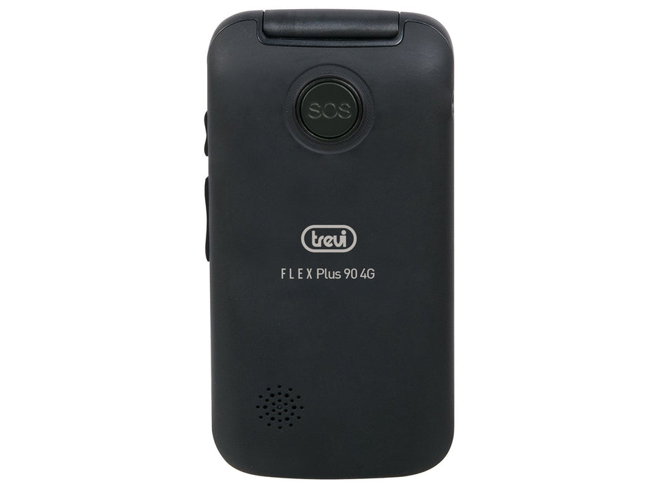 EAN 8011000040776 - Trevi FLEX PLUS 90 4G 6,1 cm (2.4") 300 g Negro Teléfono para personas mayores imagen 3