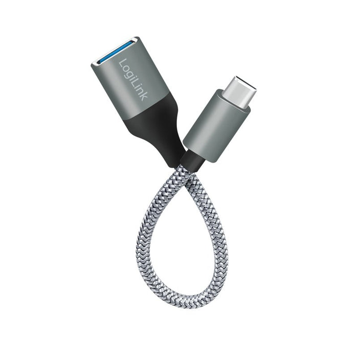 EAN 4052792070774 - LogiLink CU0106 cable USB USB 3.2 Gen 1 (3.1 Gen 1) 0,15 m USB C USB A Gris imagen 4
