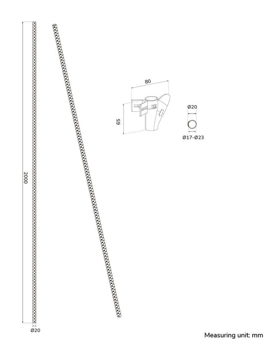 EAN 8721246340188 - Neomounts ADS06-141BL organizador de cables Escritorio Pasacables Negro 1 pieza(s) imagen 9