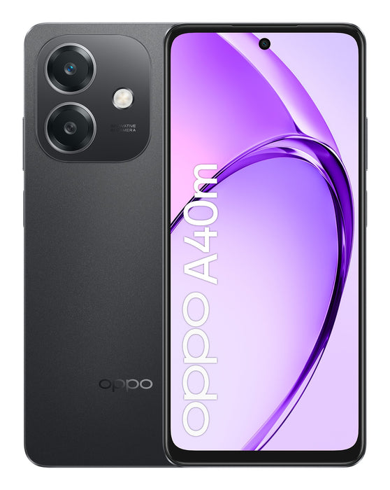 EAN 6932169353458 - OPPO A40M 16,9 cm (6.67") SIM doble Android 14 4G USB Tipo C 8 GB 256 GB 5100 mAh Negro imagen 1