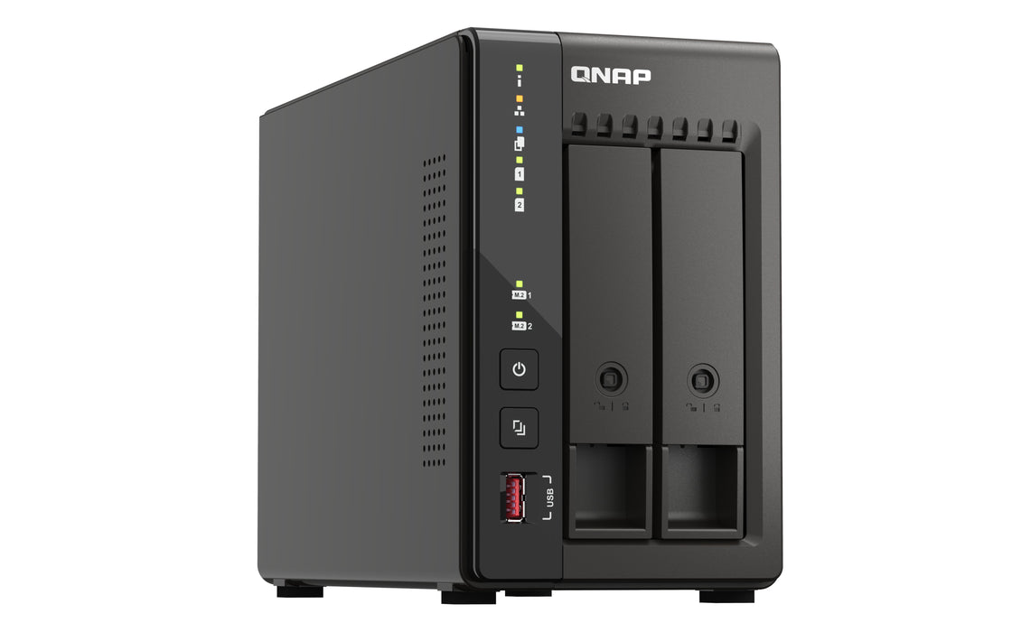 EAN 4711103084366 - QNAP QVP-21C servidor de almacenamiento Torre Intel® Celeron® J6412 8 GB DDR4 0 TB QVR Pro Negro imagen 2