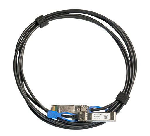 EAN 2000001149041 - Mikrotik XS+DA0001 Cable de fibra óptica e InfiniBand 1 m SFP/SFP+/SFP28 Negro imagen 1