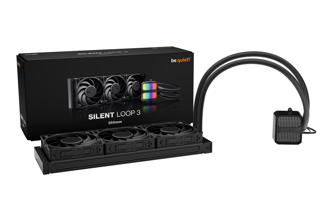 EAN 4260052192542 - be quiet! Silent Loop 3 360 mm Procesador Sistema de refrigeración líquida todo en uno 12 cm Negro 1 piez imagen 6