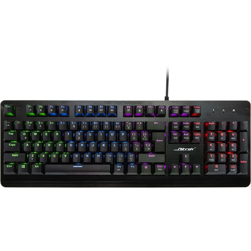 EAN 4260455644822 - Inter-Tech NK-2000ME teclado Juego USB QWERTZ Negro imagen 2