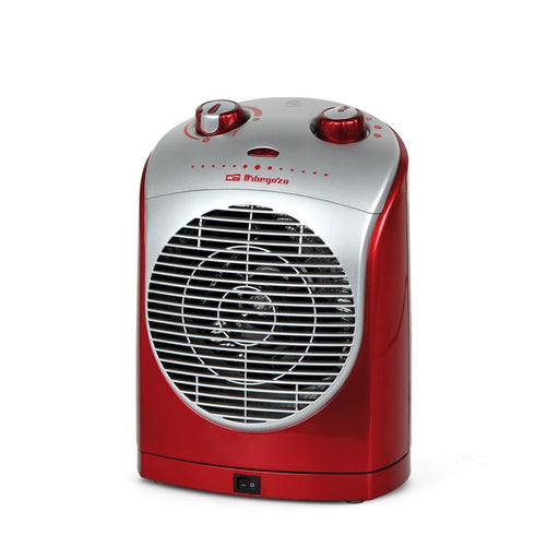 EAN 8436044530982 - Orbegozo FH 5025 Interior Rojo, Plata 2200 W Ventilador eléctrico imagen 1
