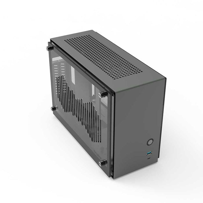 EAN 8809213766343 - Zalman M2 Mini Gray Mini Tower Gris imagen 4
