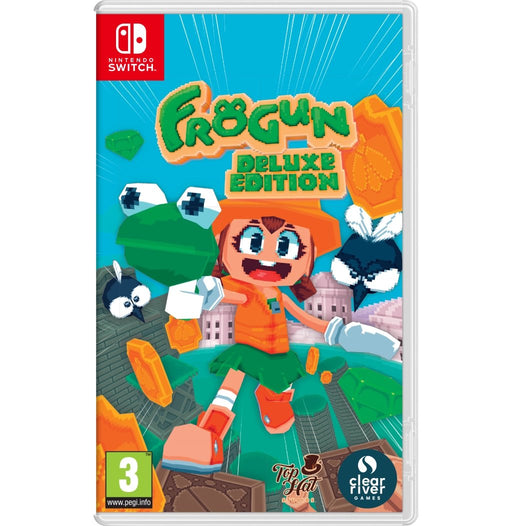 EAN 7350002934340 - Clear River Games Frogun: Deluxe Edition De lujo Inglés, Español Nintendo Switch imagen 1
