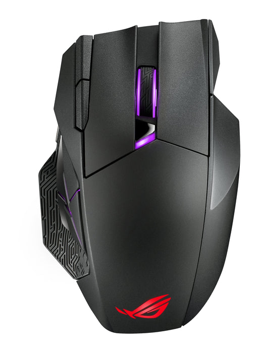 EAN 4718017993371 - ASUS ROG Spatha X ratón Juego mano derecha RF Wireless + USB Type-C Óptico 19000 DPI imagen 1