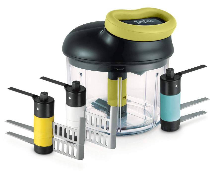 EAN 3168430284326 - Tefal K13210 picadora manual de alimentos Negro, Verde, Transparente imagen 1