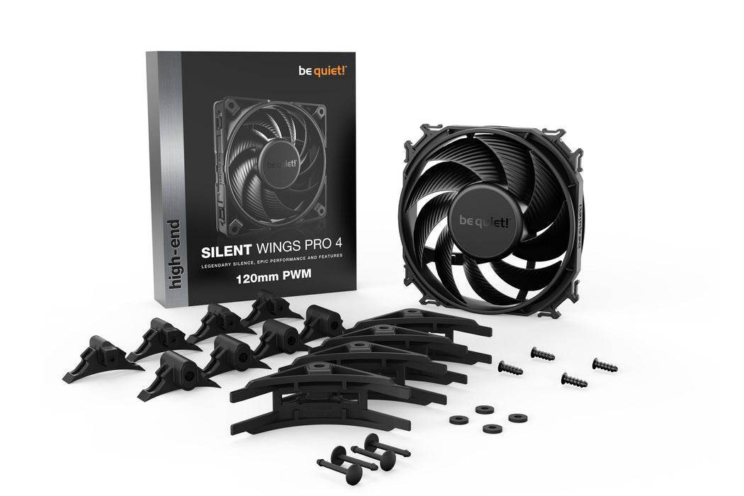 EAN 4260052188903 - be quiet! SILENT WINGS PRO 4 | 120mm PWM Carcasa del ordenador Ventilador 12 cm Negro 1 pieza(s) imagen 5