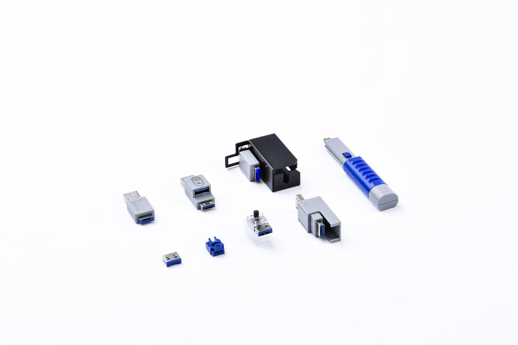 EAN 8809534690679 - Smartkeeper U03DB bloqueador de puerto Llave de bloqueador de puerto DVI, RJ-45, USB tipo A Azul 1 pieza( imagen 3
