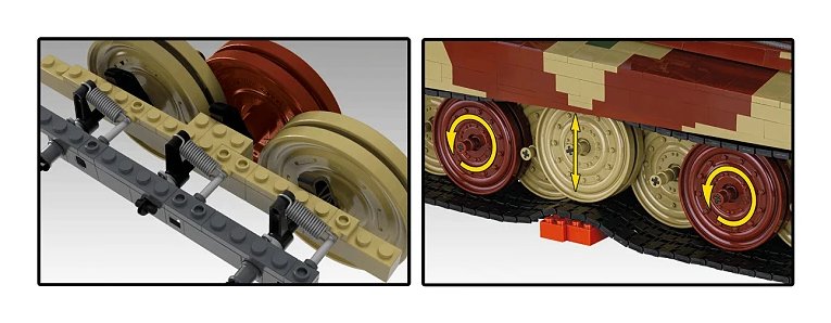 EAN 5902251028084 - COBI Tiger II Königstiger imagen 8