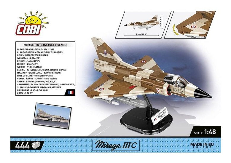 EAN 5902251058180 - COBI Mirage IIIC Vexin imagen 3