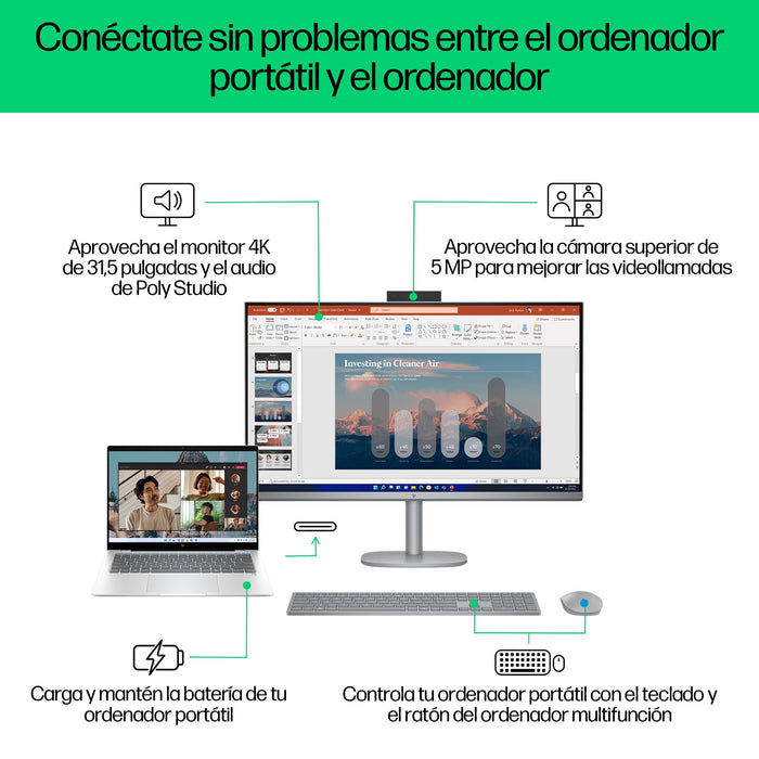 EAN 199642227309 - HP OmniStudio X All-in-One 32-c0022ns PC Intel Core Ultra 5 125H 80 cm (31.5") 3840 x 2160 Pixeles PC todo imagen 7