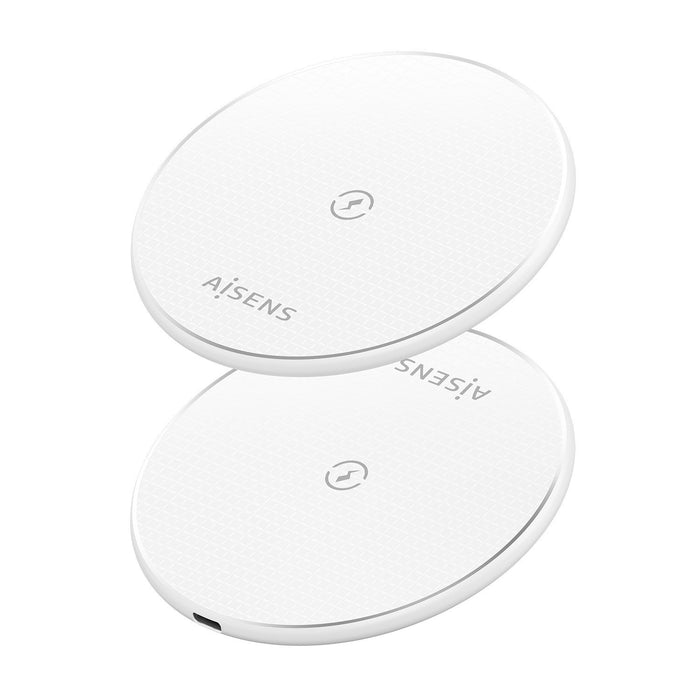 EAN 8435739903445 - AISENS ASCH-15W1WC057-W cargador de dispositivo móvil Smartphone Cargador inalámbrico Interior imagen 3