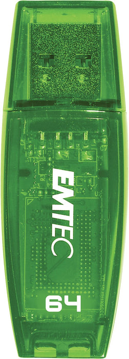 EAN 3126170141125 - Emtec 64 GB unidad flash USB USB tipo A 2.0 Verde imagen 2