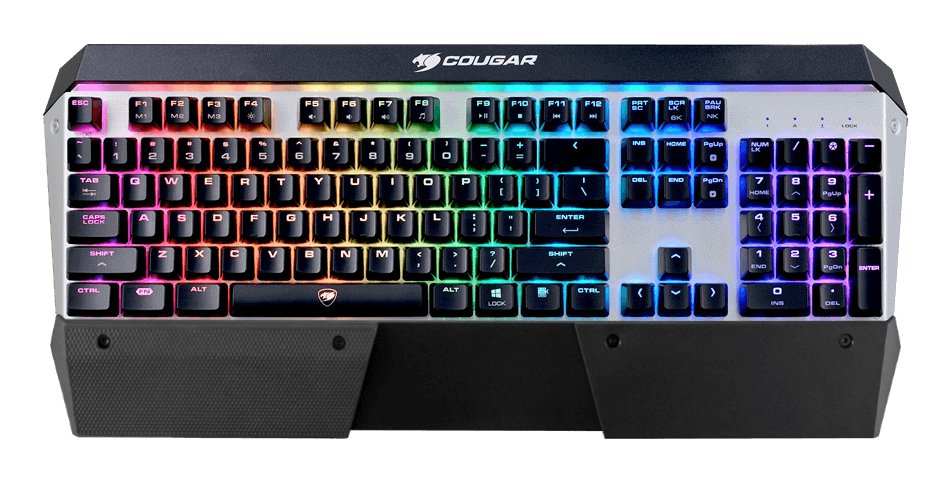 EAN 4715302448349 - COUGAR Gaming Attack X3 RGB teclado Juego USB QWERTZ Alemán Negro, Plata imagen 1