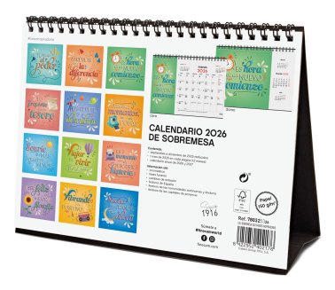 EAN 8422952402176 - Finocam 780325326 calendario Mesa imagen 6