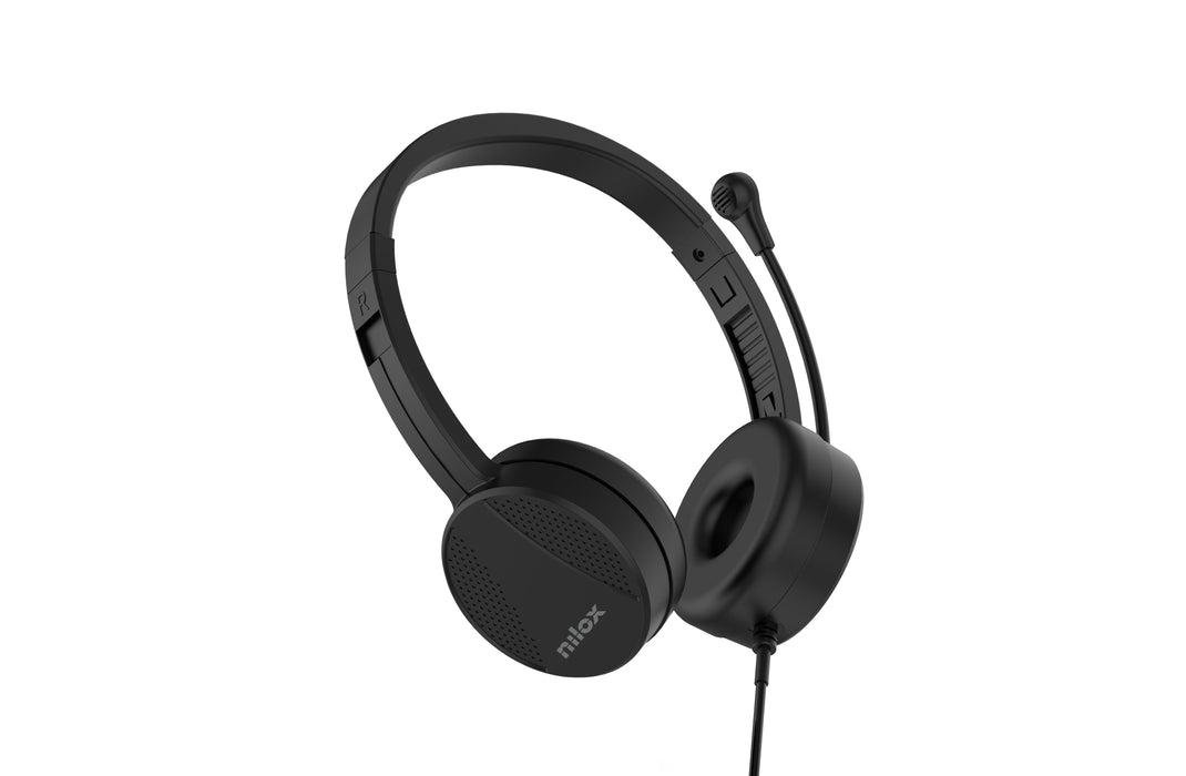 EAN 8431775035584 - Nilox NXAUSB01 auricular y casco Auriculares Alámbrico Llamadas/Música Negro imagen 2