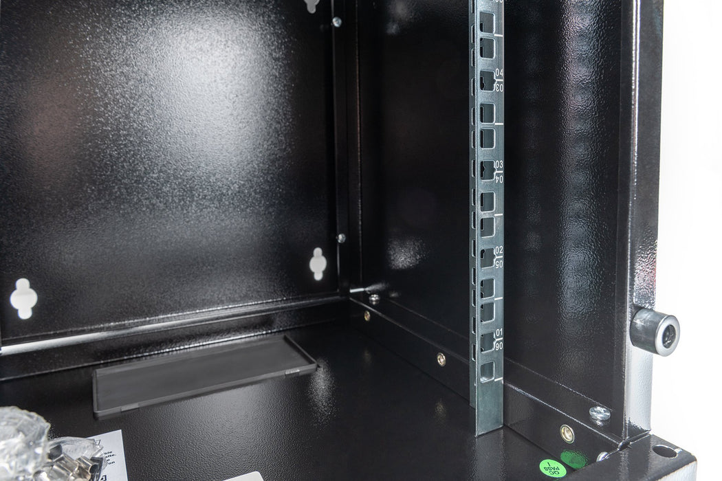 EAN 4016032466253 - Digitus DN-10-06U-B armario rack 6U Bastidor de pared Negro imagen 3