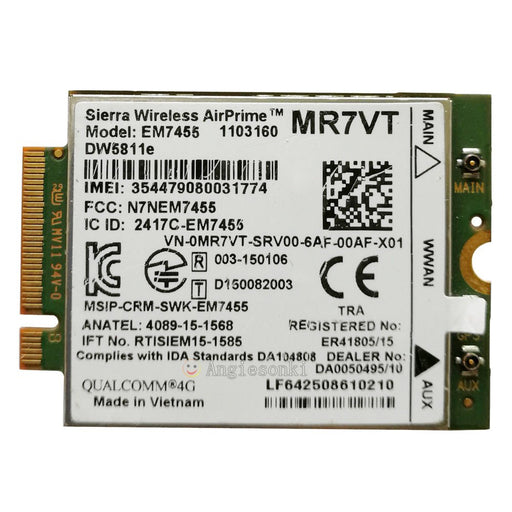 EAN 5056006118145 - Origin Storage DELL-DW5811E refacción para laptop Placa WLAN imagen 1