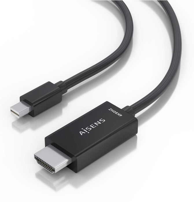 EAN 8435739902011 - AISENS A125-0889 adaptador de cable de vídeo 3 m Mini DisplayPort HDMI tipo A (Estándar) imagen 3
