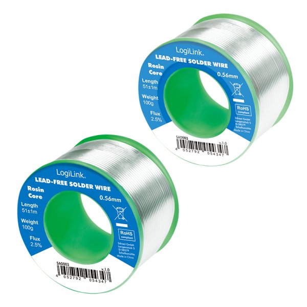 EAN 4052792054347 - LogiLink SA0003 Accesorio para estaciones de soldadura / soldadores Alambre de soldadura imagen 3