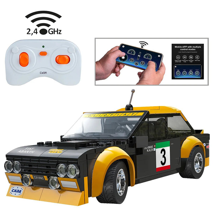 EAN 4042774474928 - Jamara CaDA Fiat Abarth 131 modelo controlado por radio Coche Motor eléctrico 1:20 imagen 2