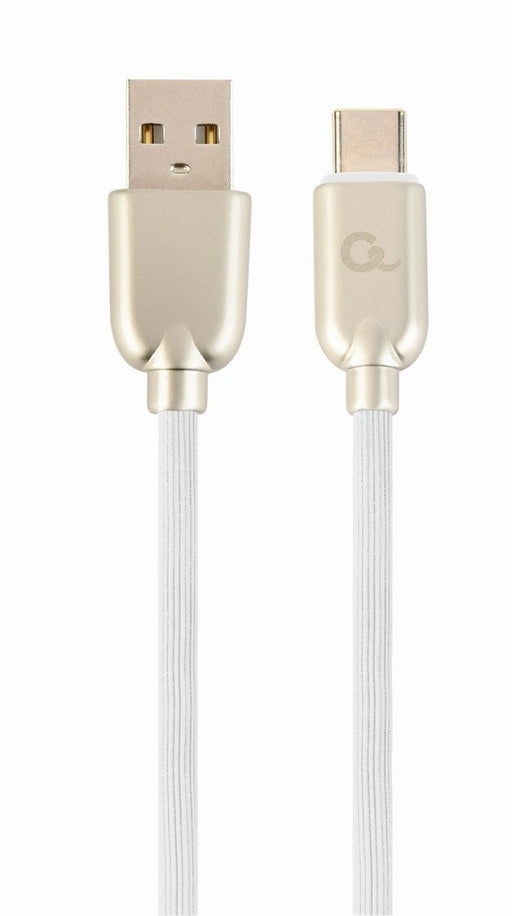 EAN 8716309107938 - Cablexpert CC-USB2R-AMCM-2M-W cable USB USB 2.0 USB A USB C Blanco imagen 1