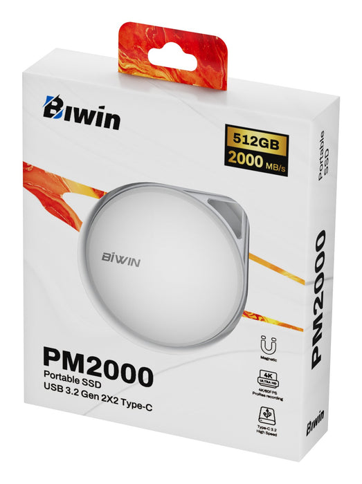 EAN 6955914639133 - Biwin PM2000 512 GB USB Tipo C USB 3.2 Gen 2x2 Blanco imagen 12
