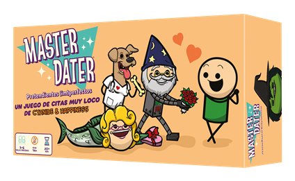 EAN 8435407642409 - Asmodee Master Dater 40 min Juego De Cartas Lógico imagen 1