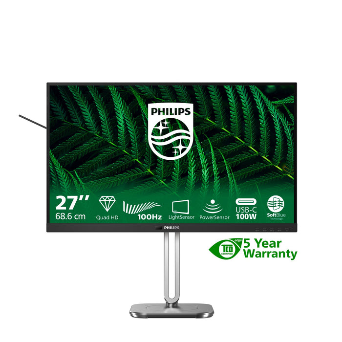 EAN 8721038003314 - Philips 5000 series 27B2G5601/00 pantalla para PC 68,6 cm (27") 2560 x 1440 Pixeles Quad HD LCD Negro imagen 1