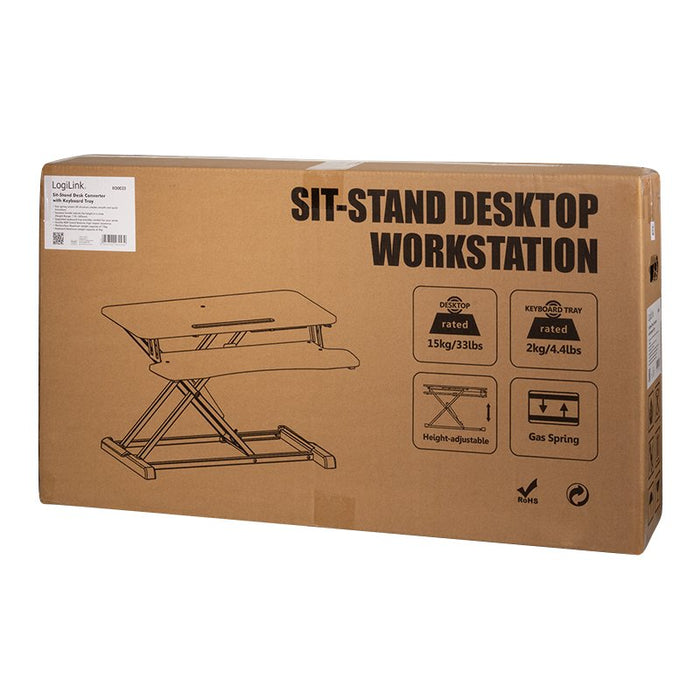 EAN 4052792060430 - LogiLink EO0033 soporte para monitor Escritorio Negro imagen 9