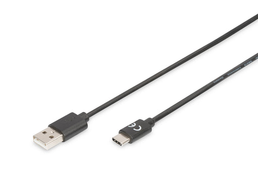 EAN 4016032368755 - Digitus AK-300136-018-S cable USB USB 2.0 1,8 m USB C USB A Negro imagen 1