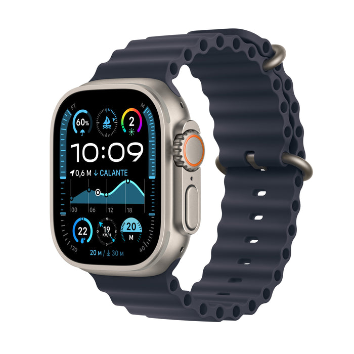 EAN 0195949580703 - Apple Watch Ultra 2 OLED 49 mm Digital 410 x 502 Pixeles Pantalla táctil 4G Titanio Wifi GPS (satélite) imagen 1