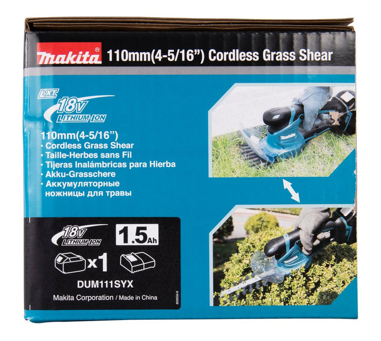 EAN 0088381738934 - Makita DUM111SYX desbrozadora/bordeadora 27 W Batería Negro, Azul imagen 25