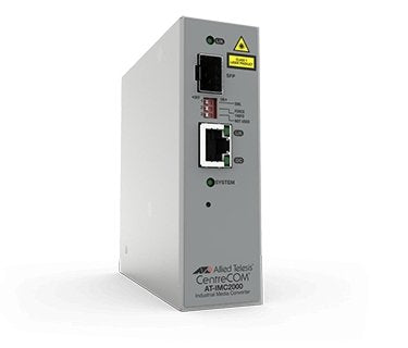 EAN 0767035210582 - Allied Telesis AT-IMC2000T/SP-980 convertidor de medio 1000 Mbit/s 850 nm Gris imagen 1