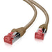 EAN 4005938910557 - Helos 191055 cable de red Marrón 0,25 m Cat6 S/FTP (S-STP) imagen 1