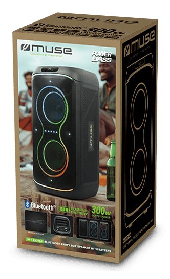 EAN 3700460209872 - Muse M-1930 DJ altavoz portátil o de fiesta Altavoz para fiestas Negro 300 W imagen 5