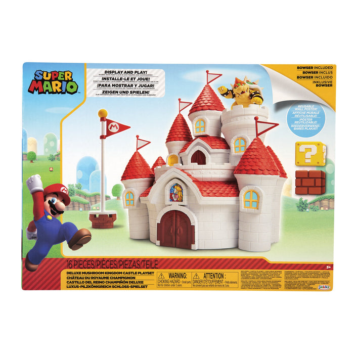 EAN 0039897585413 - JAKKS Pacific Nintendo Deluxe Mushroom Kingdom Castle imagen 3