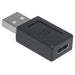 EAN 0766623354653 - Manhattan 354653 cambiador de género para cable USB A USB C Negro imagen 5
