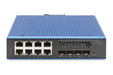 EAN 4016032490241 - Digitus DN-651160 switch Gestionado L2/L3 Gigabit Ethernet (10/100/1000) Negro, Azul imagen 3