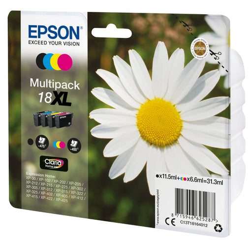 EAN 5057454493723 - Epson Daisy C13T18164012 cartucho de tinta 1 pieza(s) Original Alto rendimiento (XL) Negro, Cian, Magenta imagen 2
