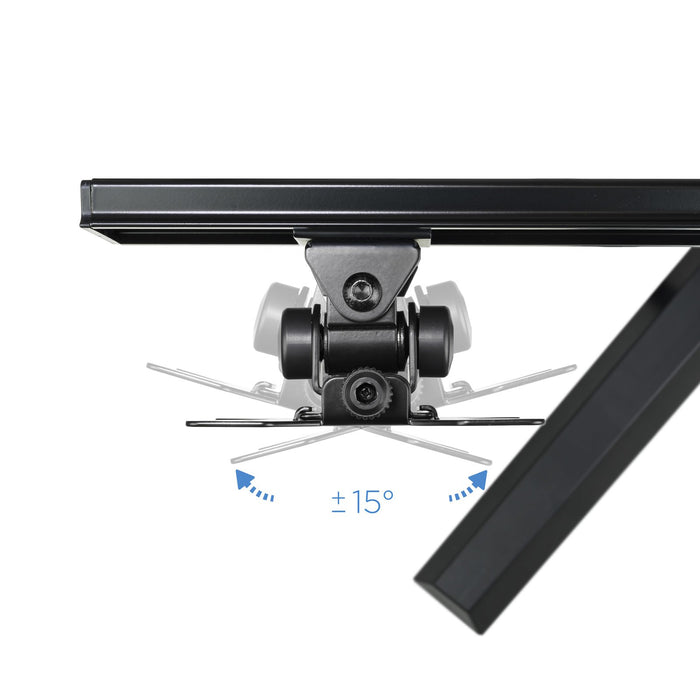 EAN 8433281009745 - TooQ DB1402TN-B soporte para monitor 68,6 cm (27") Escritorio Negro, Rojo imagen 7