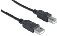 EAN 0766623333382 - Manhattan 333382 cable USB USB 2.0 3 m USB A Negro imagen 2