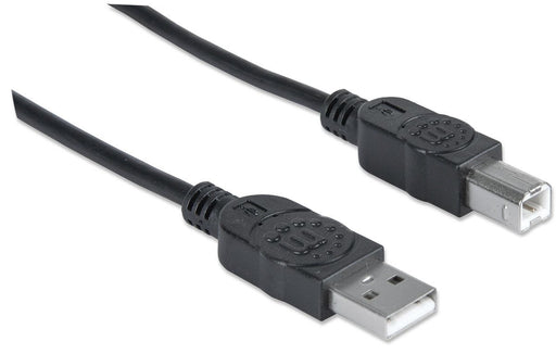 EAN 0766623333382 - Manhattan 333382 cable USB USB 2.0 3 m USB A Negro imagen 2