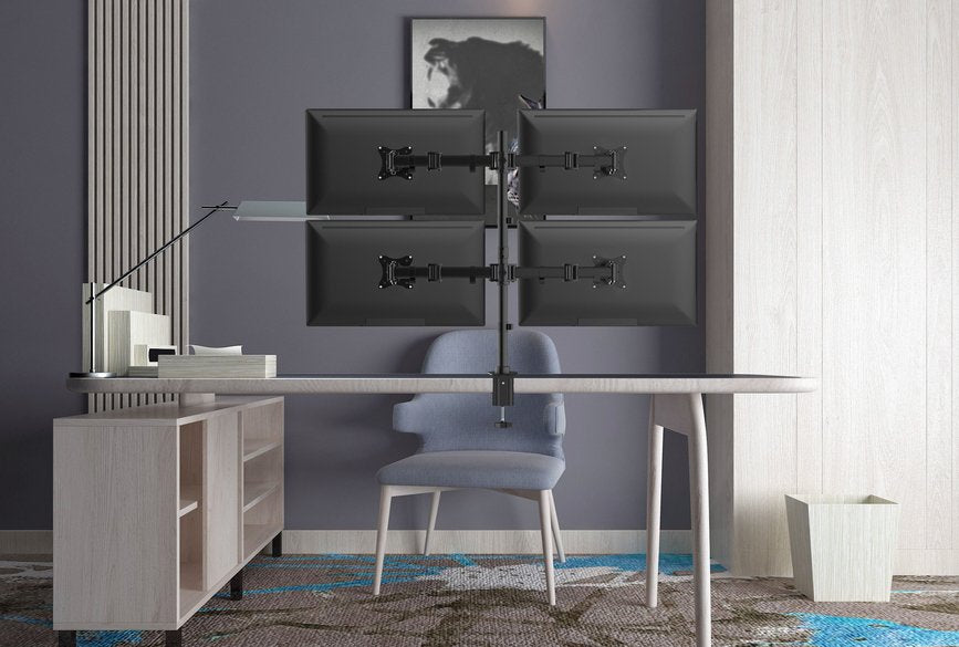 EAN 4015867202210 - Equip 650117 soporte para monitor 68,6 cm (27") Escritorio Negro imagen 3