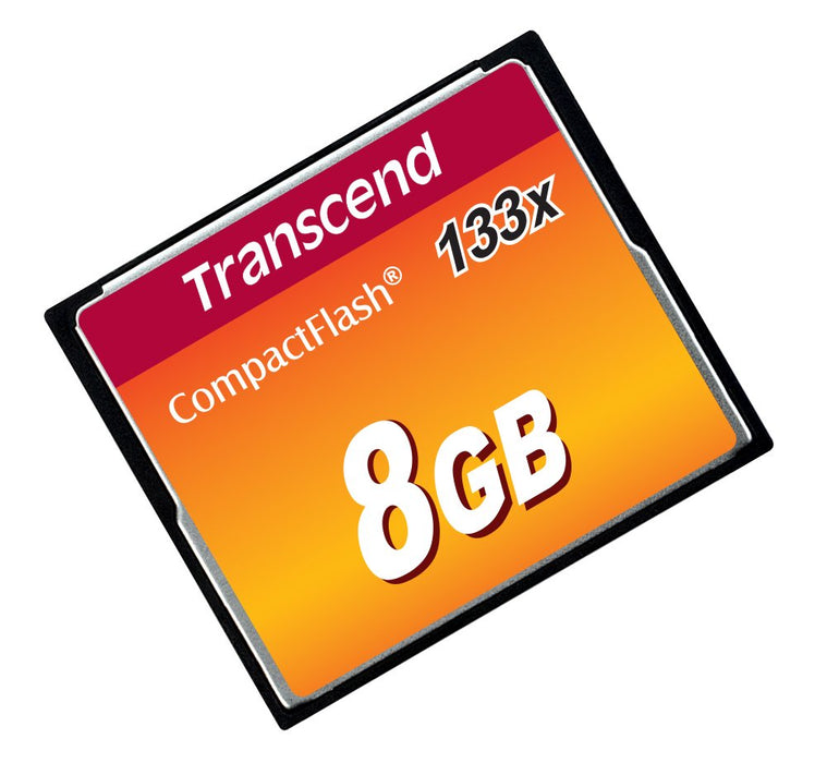 EAN 0760557810322 - Transcend TS8GCF133 memoria flash 8 GB CompactFlash MLC imagen 1